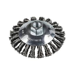 Cepillo cónico trenzado